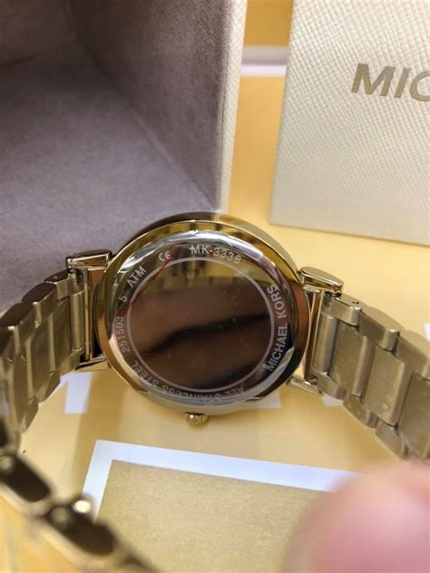 michael kors watch serial number verification